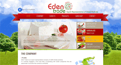 Desktop Screenshot of eden-trade.com